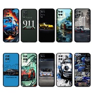 Fall protection cover for Realme 7 8 Pro 8S 8i 911 racing car Fashion protective cover