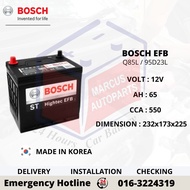 BOSCH ST HIGHTEC EFB Q85L | 95D23L AUTOMOTIVE CAR BATTERY