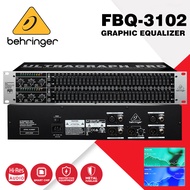 BEHRINGER FBQ3102HD Equalizer กราฟิกสเตอริโอระดับมืออาชีพ 31 ส่วนพร้อมข้อเสนอแนะ Equalizer เหมาะสำหร