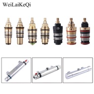WeiLaiKeQi Thermostatic Shower Cartridge, Thermostatic Cartridge Valve, Washbasin, Shower, Brass, Ki