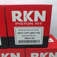 PISTON KIT SEHER NINJA 150 RKN RIK RIKEN OVERSIZE STD 25 50 75 100
