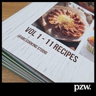 ABC Cooking Studio Physical Recipe Book - Cake Recipes (Chi. Ver) | ABC 烹饪教室 (基本面包食谱)