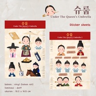 KDRAMA STICKER SHEET : UNDER THE Queens UMBRELLA, THE LAW CAFE, EXTRAORDINARY ATTORNEY WOO, LITTLE W