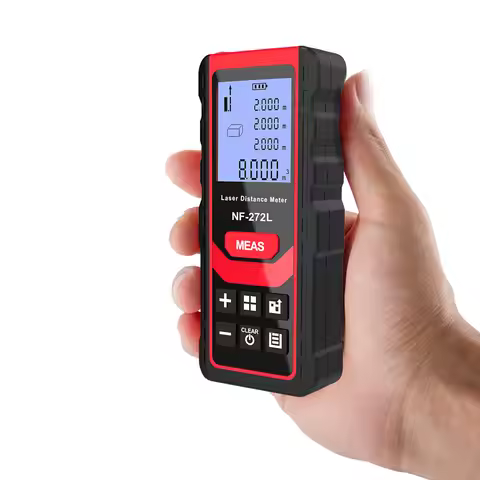 Noyafa NF-272L Laser Distance Meter 60M 80M 100M Red Laser level Range Finder Tape Rangefinder Measu
