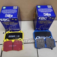 EBC UK Brake Pads FRONT for Honda Civic FD2R, Integra DC5R Type R and Nissan Fairlady 350z Brembo Ca