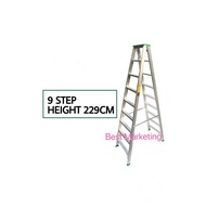 DS9 Steps Double Sided Ladder / Tangga 9 Steps