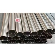 Stainless Round Tube(60/100/120cm) Stainless tubular Stainless Tube Stainless Steel 63mm to76mm