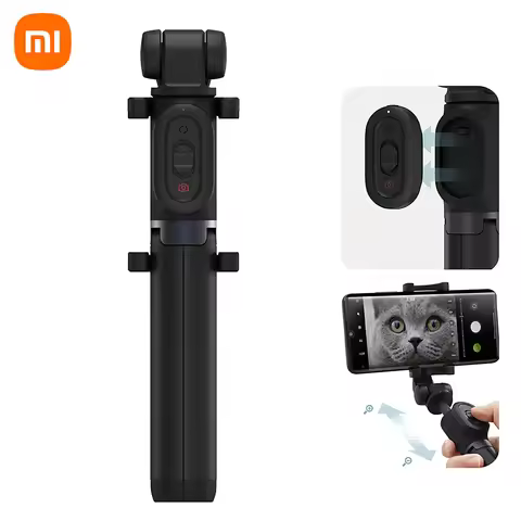 Original Xiaomi Monopod Mi Selfie Stick Zoom Bluetooth Tripod With Wireless Remote Shutter 360 Rotat
