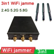 3in1 2.4G 5.2G 5.8G WiFi ป้องกันสัญญาณ WIFI ป้องกัน5G 2.4Ghz Bluetooth Interference RF Amplifier + A
