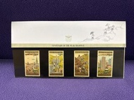 香港山頂纜車郵票套摺