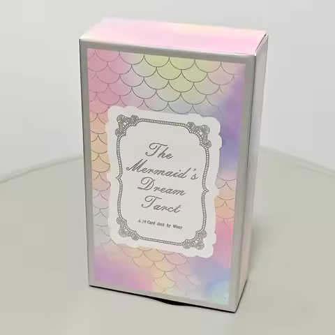 10.3*6cm Based on Rider Waite System The Mermaid's Dream Tarot 78 Pcs Beautiful Tarot Cards