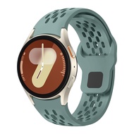 Cho Samsung Galaxy WATCH 7 dây đeo 4/5/6/FE/Cổ Điển/Pro 44mm 40mm đeo tay thể thao vành đai Silicone