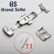 Suitable For Grand Seiko Strap Crown Blue Lion Watch Buckle GS Elegant SBGA407 SBGA435 Men's Butterfly