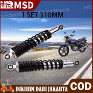 (Dikirim Dari Jakarta) Wuyang 1 Set 310MM Shockbreaker Belakang hock Belakang WY125-A-C-F Honda/Yama