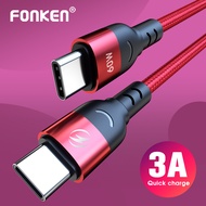 【Clearance】FONKEN Real Thunderbolt 4 cable 40gbps for thunerbolt 4 dock station Thunderbolt4 male to Thunderbolt male cord