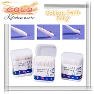 G393 Cotton Bud Swab 200pc / Baby Cotton Bud / Cotton Bud Spiral