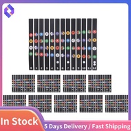 Ukulele Fretboard Stickers Chord Fret Stickers Note Sticker Finger Guide for Ukulele Beginner 10PCS