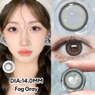 [✅COD] Mystic Eyes Kính áp Tròng Rich Girl 0 độ lens nâu lens brown lens hanoian brown nữ 14.2mm