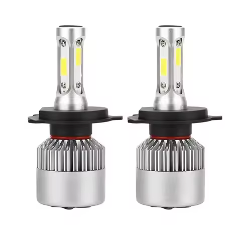 2pcs S2 LED H1 H3 H7 H4 H13 H11 HB3 HB49005 9006 9004 880 881 H27 9007 Auto LED Car Headlight Bulbs 