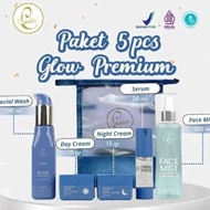 bebwhiteC Glow Premium paket lengkap isi 5