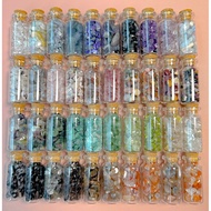 <<SG Seller>> CRZtales Assorted Crystal Chips Bottle Chips Crystal Stones Natural Crystal | Mix & Ma