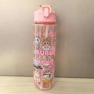 Tôi Biết Dễ Thương Labubu cốc nước Cao Công Suất Anime Trẻ Em Xách Tay ly có ống hút nhựa Phim Hoạt