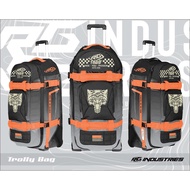 TROLLEY BAG TRAIL MOTOCROSS RG INDUSTRIES ORIGINAL TROLLEY BAG SUITCASE BAG MOTORCYCLE ACCESSORIES C