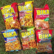 Bika chicken honey crab seafood flavored crackers / imported Malaysian flavored crackers