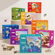 Luka Children Advanced Puzzle Educational Toys Boys Girls 2-3 to 6 Years Old 7 Years Old Gifts