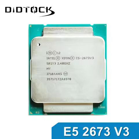 Intel Xeon E5 2673 V3 Processor 2.4GHz 12-Cores 30M LGA 2011-3 2673V3 Server CPU