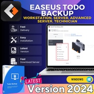 EaseUS Todo Backup - Workstation, Server, Advanced Server, Technician | Windows