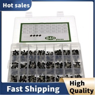 840Pcs/Set 24Values TO-92 Transistor BC547 BC327 BC337 2N2222 3904 PNP/NPN Transistors Set Electroni
