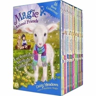 [Box damaged]Magic Animal Friends Collection 16 Books Set, English Chapter Bridge Book by Daisy Meadows