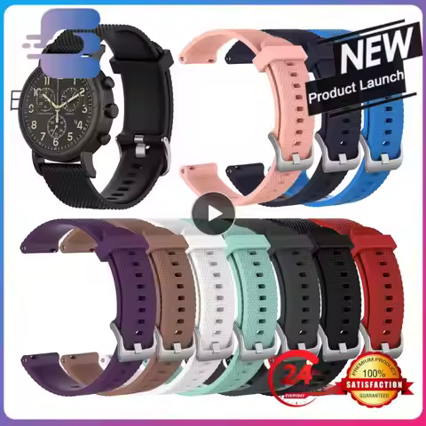 Flexible Silicone Watch Band Soft Adjustable Timex Expedition Comfortable Versatile Large Trendy Wat