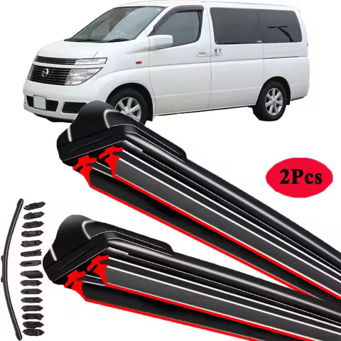 For NISSAN ELGRAND E50 E51 E52 1995 2000 2005 2010 2015 2023 Windscreen Windshield Brushes Accessori