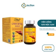 Sakura Liver Detox Gold Liver Detox Pills - Helps Enhance Liver Cell Protection Function, Lower Live