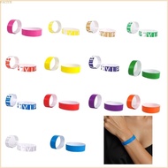 FACY Paper Bracelet Wristband for Party Paper Wristbands for Event Colored Wristband