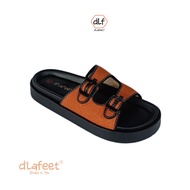 Dlafeet Sandal Wanita - Jocelyn Orange