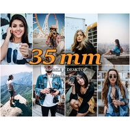 16 FILM 35 MM Lightroom Presets, Analog 35 mm Preset, Lightroom Mobile & Desktop Presets, Film Aesth