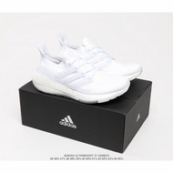 Adidas UltraBoost 21 Original sepatu lari putih pria dan wanita