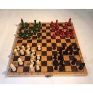 Quaternity Chess Set (4 Player Chess) Basic39 Chess Variant