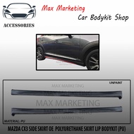 MAZDA CX3 SIDE SKIRT OE  POLYURETHANE SKIRT LIP BODYKIT (PU)