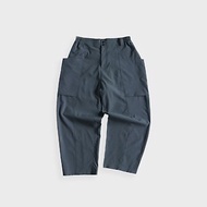 DYCTEAM - See-through Loose-fit Pocket Trousers (gray blue)
