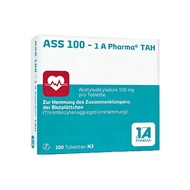 YZ German Original Direct Mail Aspirin 100mg Tablets 100 Tablets Original Imported Goods26072401
