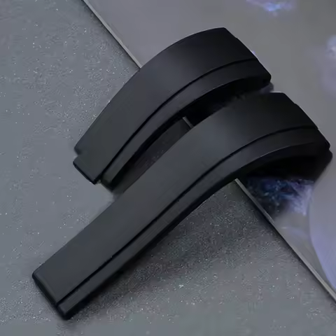 20mm TPU Silicone Bracelet for Rolex Submariner Watch Band for GMT Daytona Oyster Flex Metal Buckle 
