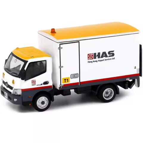 Tiny City Diecast Hino 300 HAS Box Lorry - 1:76 Scale Model Truck OO Gauge