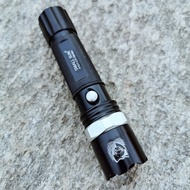 Household A Handheld Little Sun638Flashlight Patrol Rechargeable High Power Mining Searchlight Stron