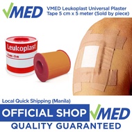 VMED Leukoplast Universal Plaster Tape 5cmx5m ( Sold By Per Pc)