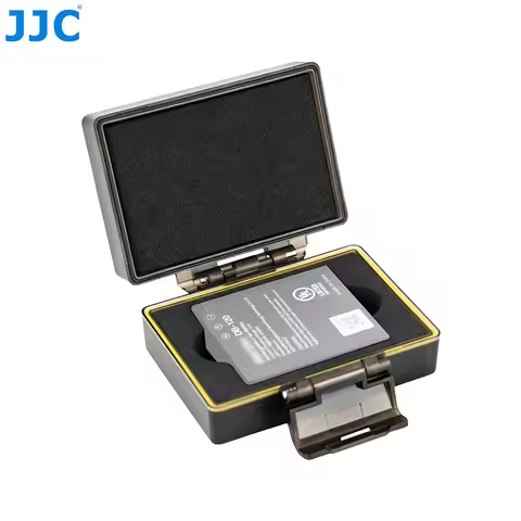 JJC Portable DB120 Battery Storage Case SD Memory Card Case Holder for Ricoh GR IV Holds 1 Ricoh DB1