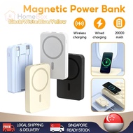HomeBox SG【CCC Certificate】20000mAh Magnetic Powerbank 22.5W Fast Charging  Wireless Power Bank Port